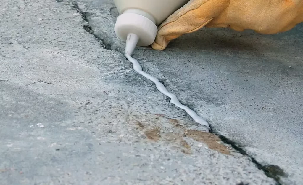 fix concrete cracks