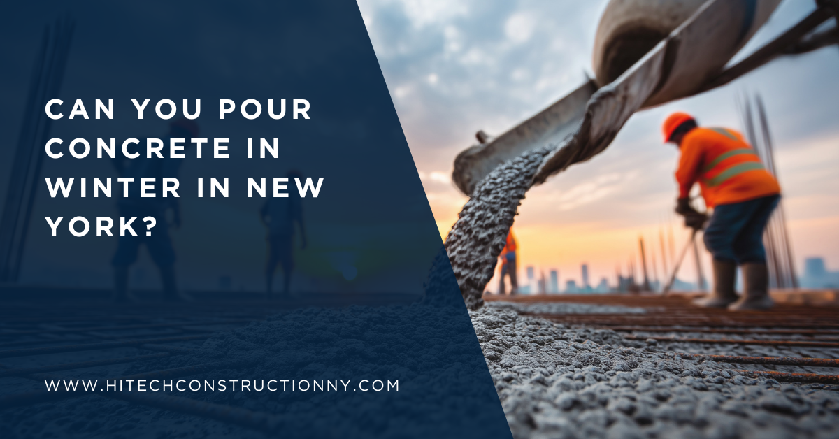 Can You Pour Concrete in Winter in New York
