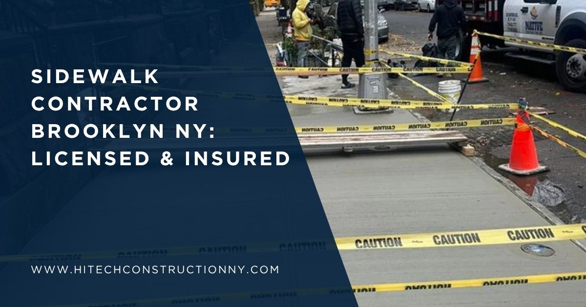 Sidewalk Contractor Brooklyn NY
