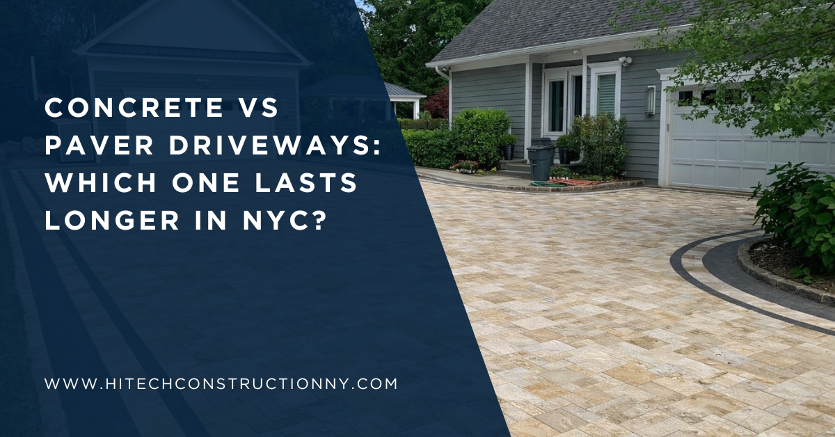 Concrete vs Paver Driveways