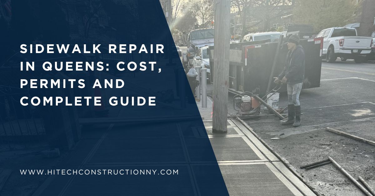 Sidewalk Repair in Queens
