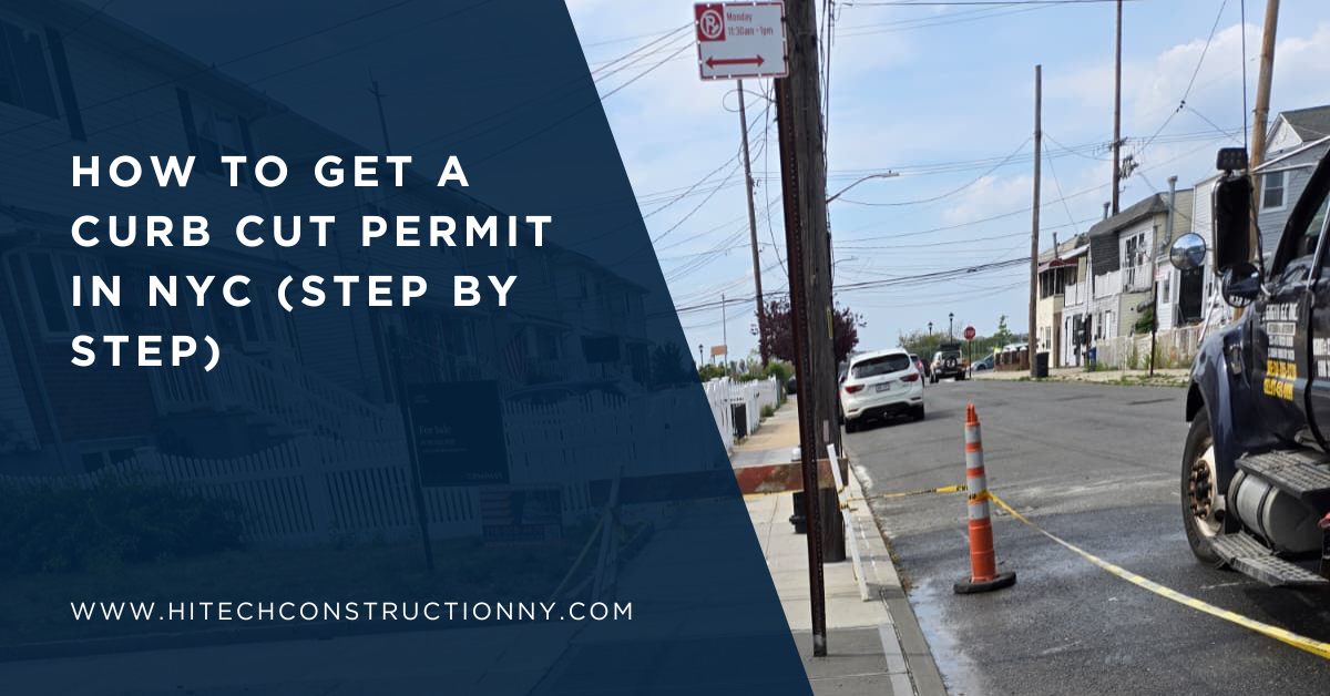 How to Get a Curb Cut Permit in NYC